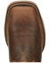 Image #6 - Tony Lama Men's Lopez Waterproof Western Work Boots - Steel Toe, Brown, hi-res