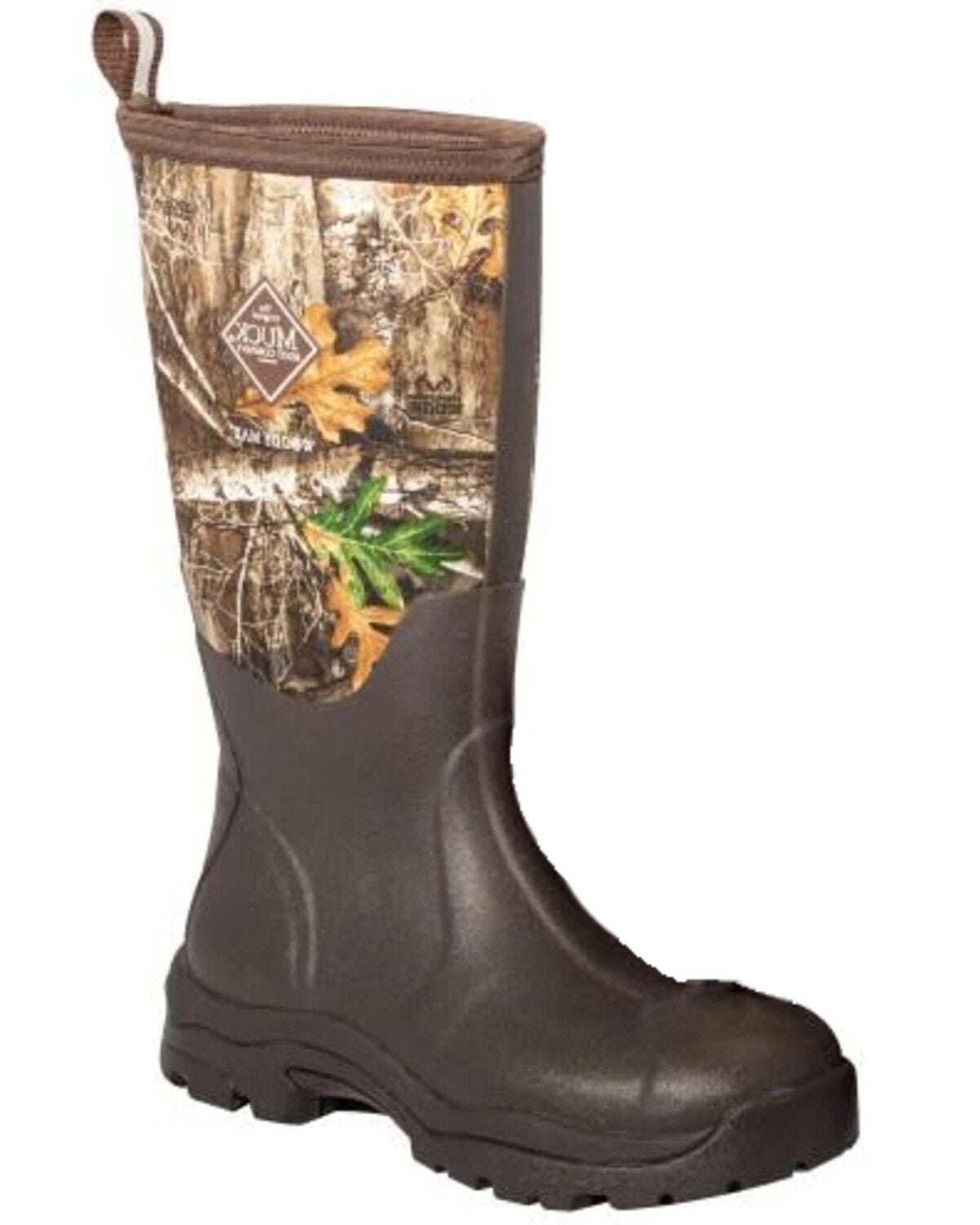 Muck Boots Women's Woody Rubber Boots - Round Toe, Brown, hi-res