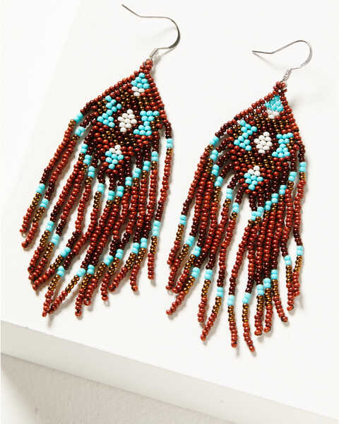 Idyllwind Women's Wild Canyon Seed Bead Earrings, Multi, hi-res