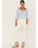 Image #3 - Lola Women's Dana Cargo Pocket Slim Jeans, Ivory, hi-res