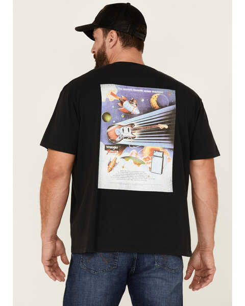 Wrangler X Fender Men's Space Archives Back Vintage Graphic T-Shirt |  Sheplers