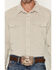 Image #3 - Ariat Men's Retro Handorh Solid Corduroy Long Sleeve Snap Western Shirt, Sand, hi-res