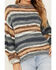 Image #3 - Cleo + Wolf Women's Striped Oversized Sweater, , hi-res