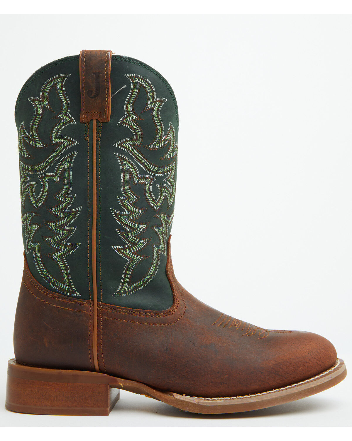 Image #2 - Justin Men's Wild Bill Performance Western Boots - Round Toe, Brown, hi-res