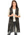 Image #1 - Kobler Leather Women's Ciqala Leather Fringe Vest, Black, hi-res