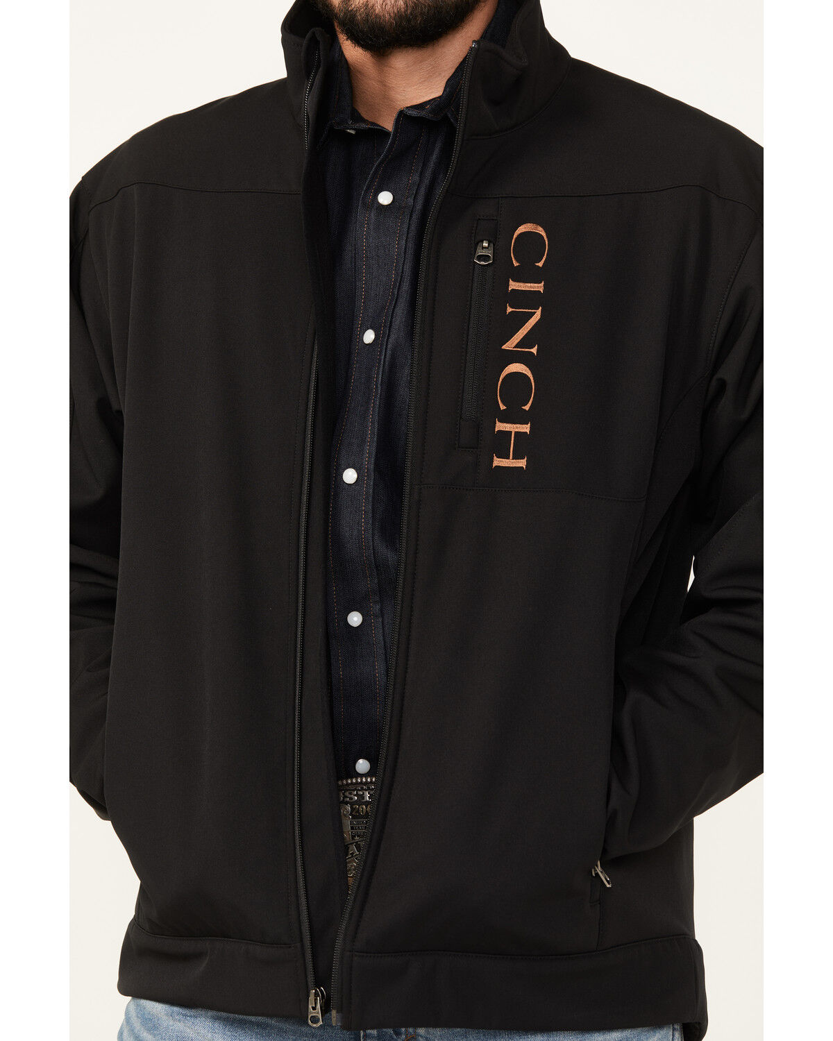 【激安通販オンラインショップ】 Cinch Men's Bonded Softshell Jacket | Sheplers ジャケット・アウター