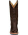 Image #4 - Justin Women's Rosey Western Boot - Round Toe, Coffee, hi-res