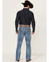 Image #3 - Rock 47 by Wrangler Men's Pine Springs Light Wash Slim Bootcut Stretch Denim Jeans, Light Wash, hi-res