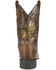 Image #5 - Smoky Mountain Little Girls' Sadie Western Boots - Broad Square Toe, Brown, hi-res