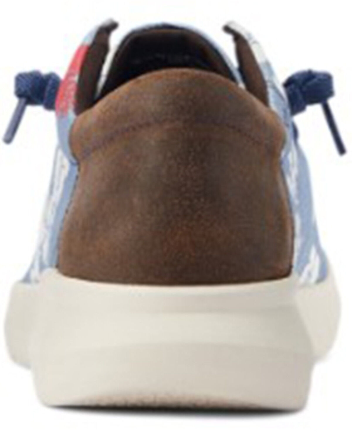 Image #3 - Ariat Men's Hilo Aloha Western Casual Shoes - Moc Toe, Blue, hi-res