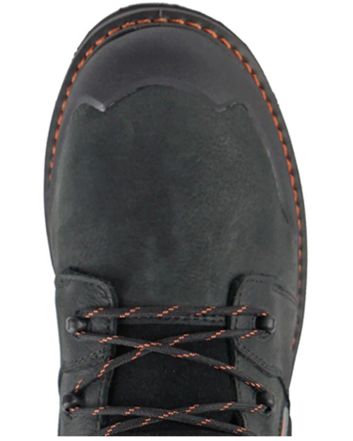 Image #6 - Hoss Men's Bronc 6" Lace-Up Waterproof Work Boots - Composite Toe, Black, hi-res