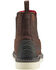 Image #3 - Avenger Men's Waterproof Romeo Wedge Work Boots - Carbon Toe, Brown, hi-res