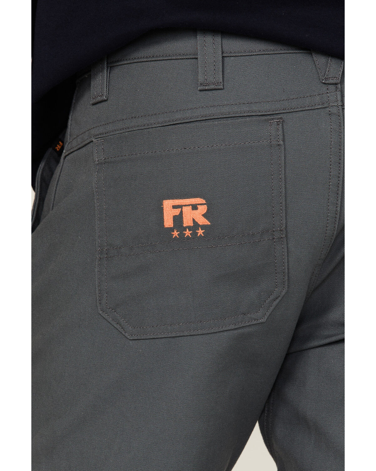 Image #3 - Cody James Men's FR Duck Canvas Work Pants, Grey, hi-res