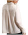 Image #2 - Stetson Women's Lyocell Button-Front Tencel Shirt Jacket, White, hi-res