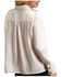 Image #2 - Stetson Women's Lyocell Button-Front Tencel Shirt Jacket , White, hi-res