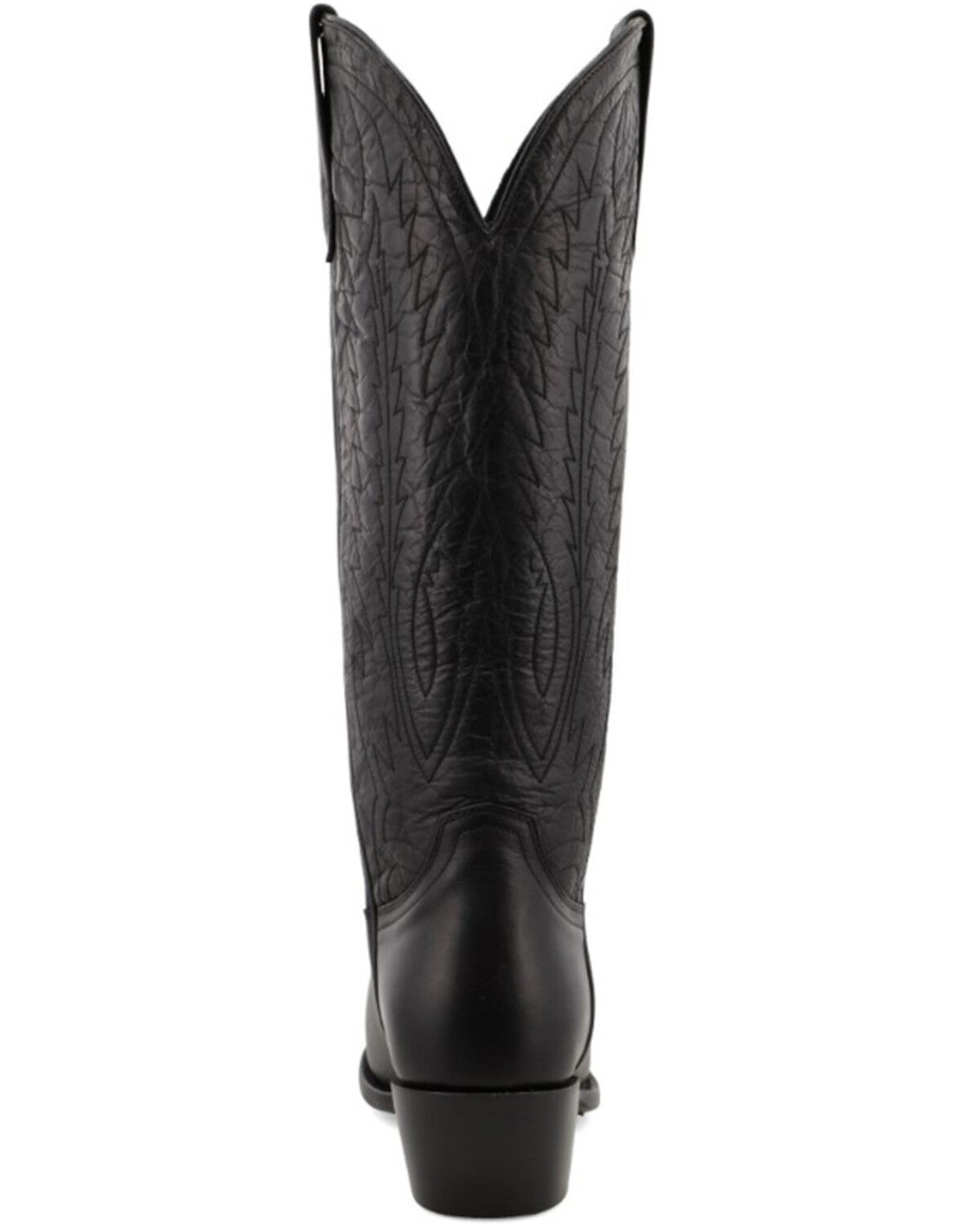 Image #5 - Black Star Women's Eden Stitched Onyx Western Boot - Round Toe, Black, hi-res