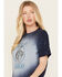 Idyllwind Women's Midnight Rodeo Oversized Graphic Trustie Tee, Blue, hi-res