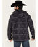 Image #4 - RANK 45® Men's Southwestern Print Softshell Jacket, Charcoal, hi-res