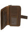 Image #2 - STS Ranchwear by Carroll Women's Catalina Croc Chelsea Wallet , Brown, hi-res