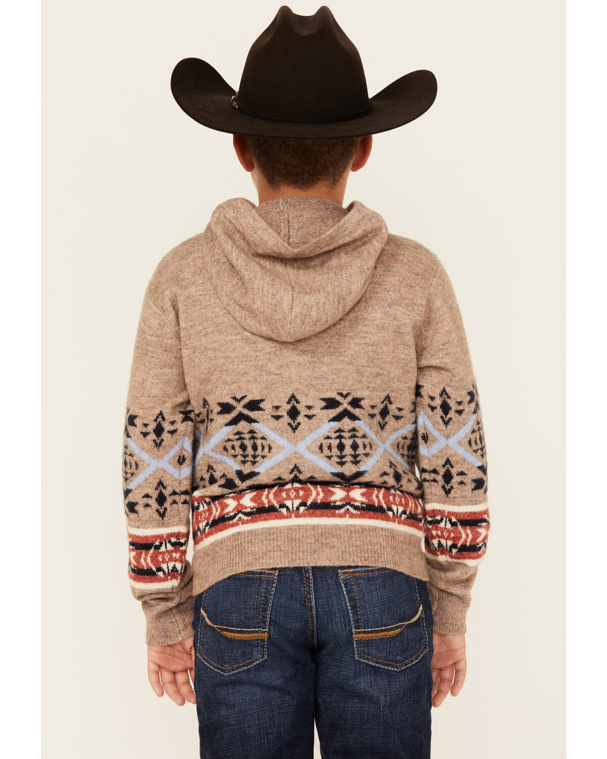 Image #4 - Cody James Boys' Canoe Hooded Sweatshirt, Tan, hi-res