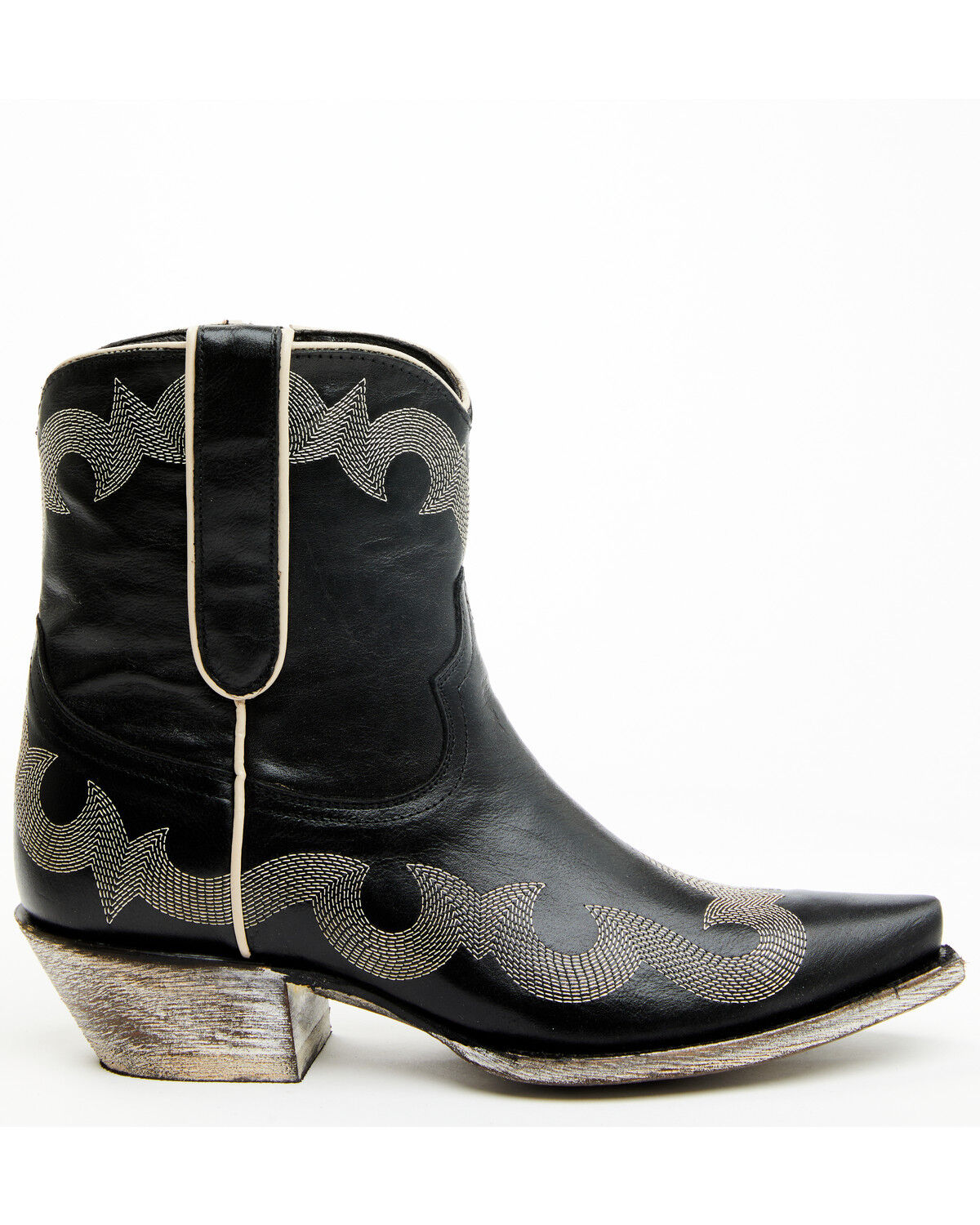 Image #2 - Liberty Black Women's Mossil Negro Western Boots - Snip Toe, Black, hi-res