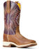 Ariat Women's Ridgeback Western Performance Boots - Broad Square Toe, Brown, hi-res
