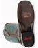 Image #7 - Ferrini Women's Blaze Western Boots - Broad Square Toe, Chocolate, hi-res