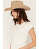 Image #2 - Cleo + Wolf Women's Whip Stitch Baby Tee, Ivory, hi-res