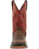 Rocky Men's Worksmart Waterproof Pull On Western Work Boots - Composite Toe , Dark Brown, hi-res