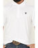 Image #3 - RANK 45® Men's Pickup Dobby Geo Print Short Sleeve Button-Down Polo, White, hi-res