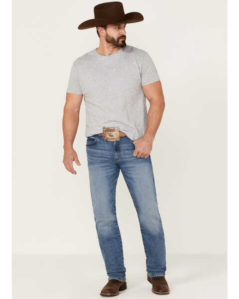 Men's Wrangler Retro® Slim Fit Straight Leg Jean in Benette