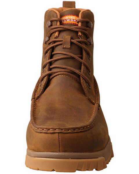 Image #4 - Twisted X Men's Waterproof Work Boots - Nano Composite Toe, Brown, hi-res