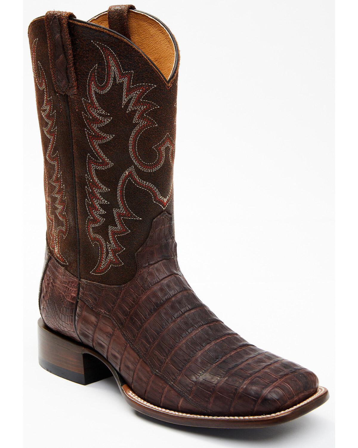 mens square toe boots clearance