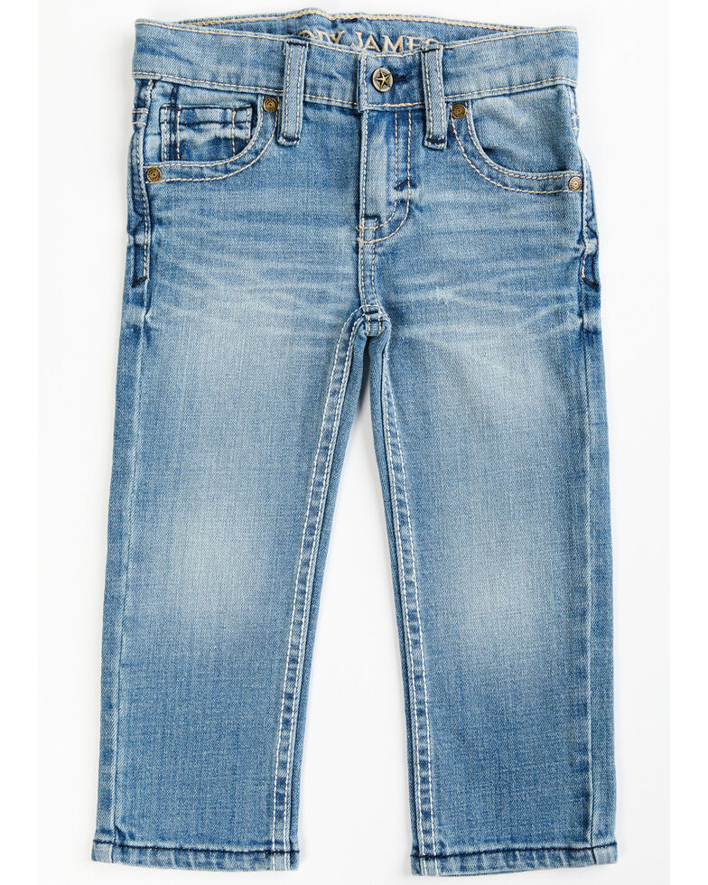 Cody James Toddler Boys' Flint Straight Jeans, Blue, hi-res