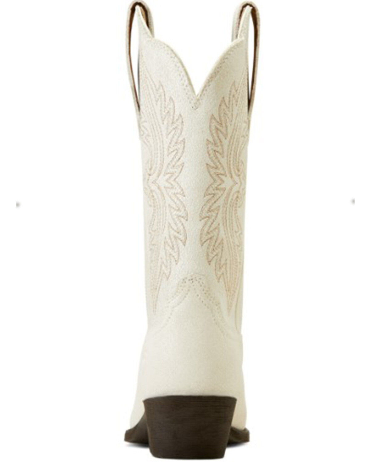 Image #3 - Ariat Women's Heritage StretchFit Western Boots - Round Toe, White, hi-res
