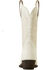 Image #3 - Ariat Women's Heritage StretchFit Western Boots - Round Toe, White, hi-res