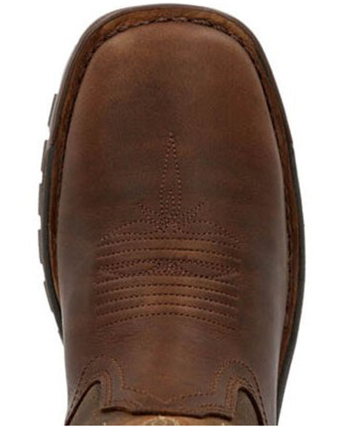 Image #6 - Rocky Women's Legacy 32 Waterproof Pull On Western Boot - Broad Square Toe, Brown, hi-res