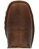 Image #6 - Rocky Women's Legacy 32 Waterproof Pull On Western Boot - Broad Square Toe, Brown, hi-res