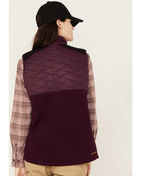 Image #4 - Ariat Women's Rebar Cloud 9 Insulated Vest, Purple, hi-res