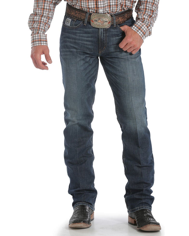 Cinch Men's Silver Label Dark Wash Performance Jeans Sheplers