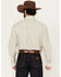 Image #4 - Wrangler Men's Plaid Print Long Sleeve Button-Down Stretch Western Shirt, Tan, hi-res