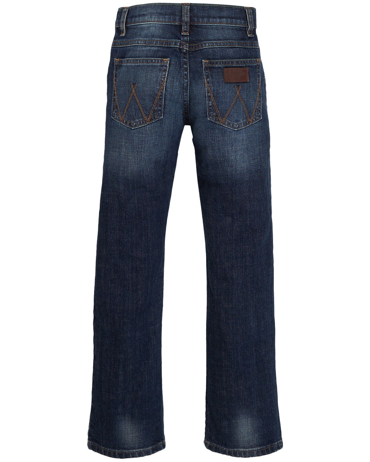 Wrangler Retro Boys' 8-18 Low Slim Straight Jeans, Indigo, hi-res
