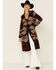 Image #1 - Circle S Women's Southwestern Blanket Hooded Duster, , hi-res