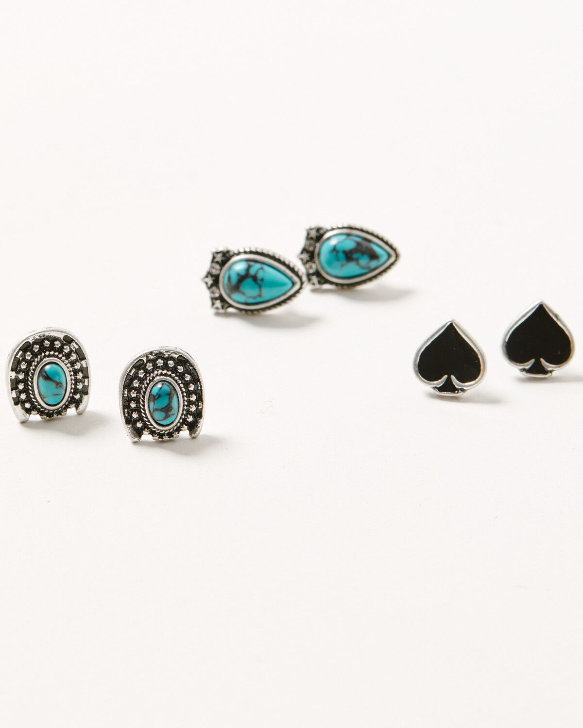Image #4 - Idyllwind Women's Belinda Earring Set - 6 Piece, Silver, hi-res