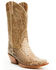 Image #1 - Shyanne Women's Annie Exotic Python Western Boots - Snip Toe, Gold, hi-res