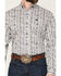 Image #3 - Cinch Men's Paisley Print Long Sleeve Button-Down Western Shirt, Cream, hi-res