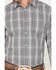Image #3 - Gibson Men's Wallace Plaid Print Long Sleeve Button-Down Western Shirt, White, hi-res
