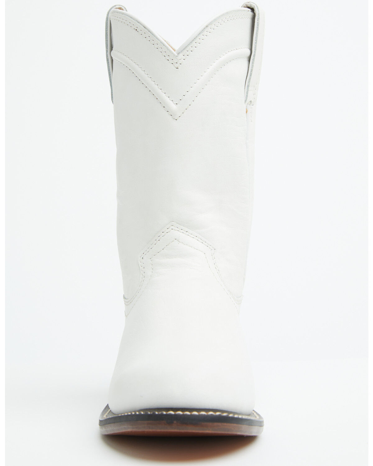 Image #4 - Justin Women's Holland Western Boots - Round Toe, White, hi-res