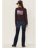 Image #3 - Ariat Women's Rebar Camden Medium Wash Flex Riveter Double Front Slim Leg Work Jeans, Blue, hi-res