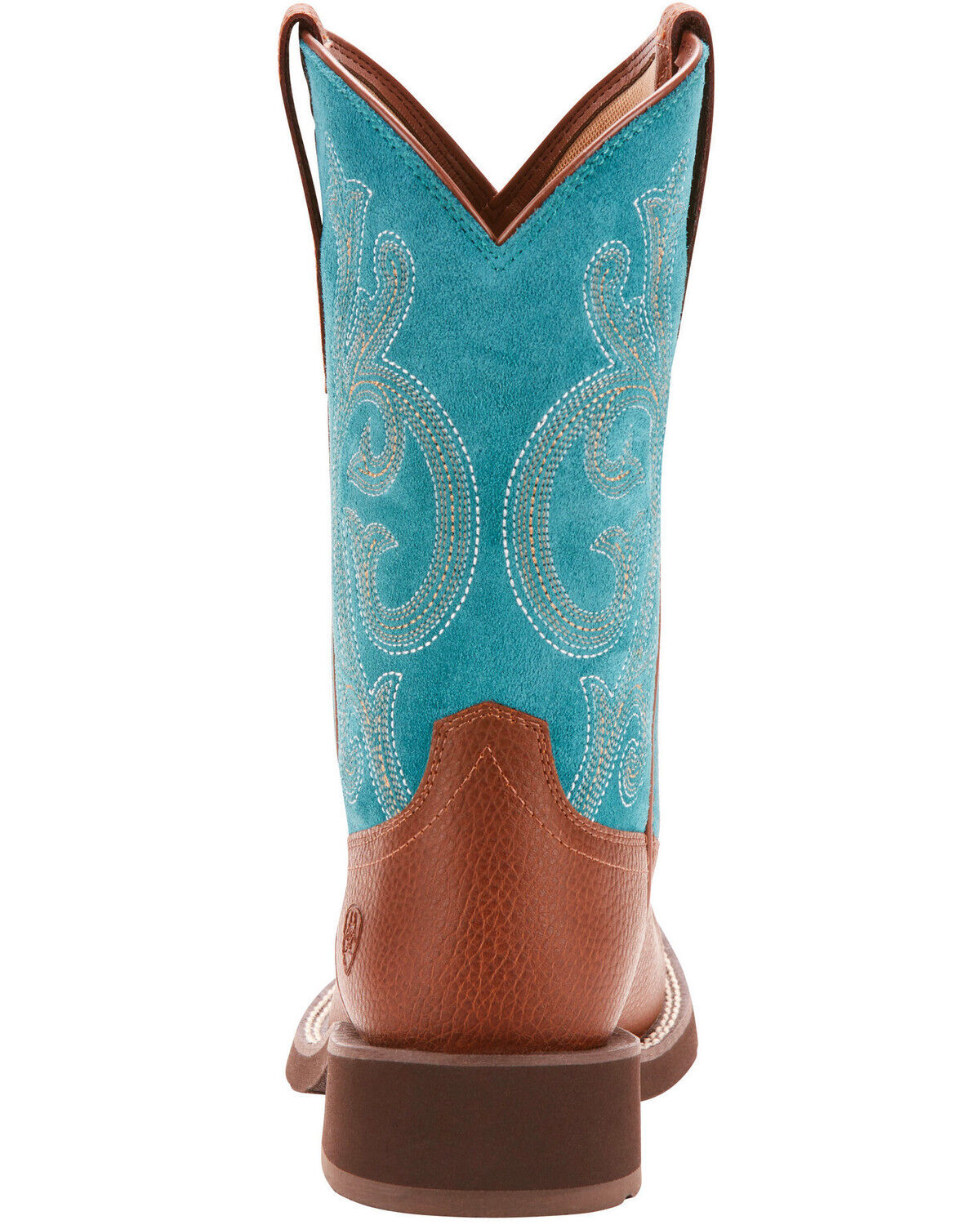 suede square toe cowboy boots
